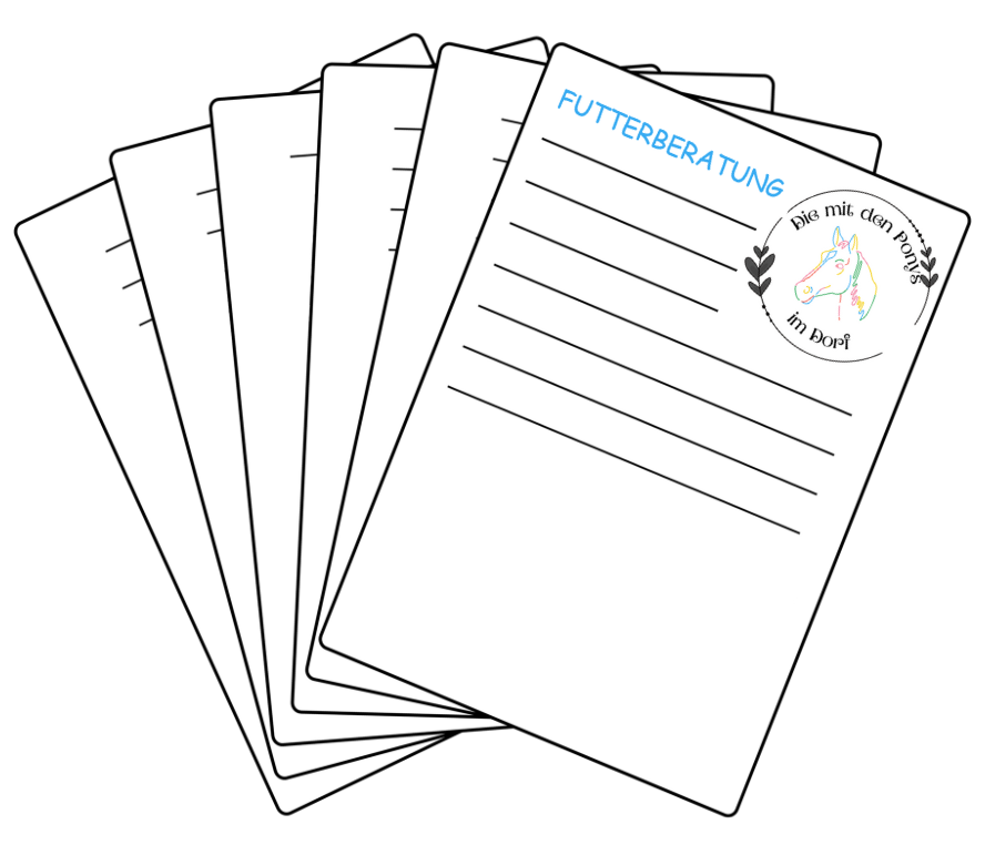 Exemplarische Futterberatung, ohne Text